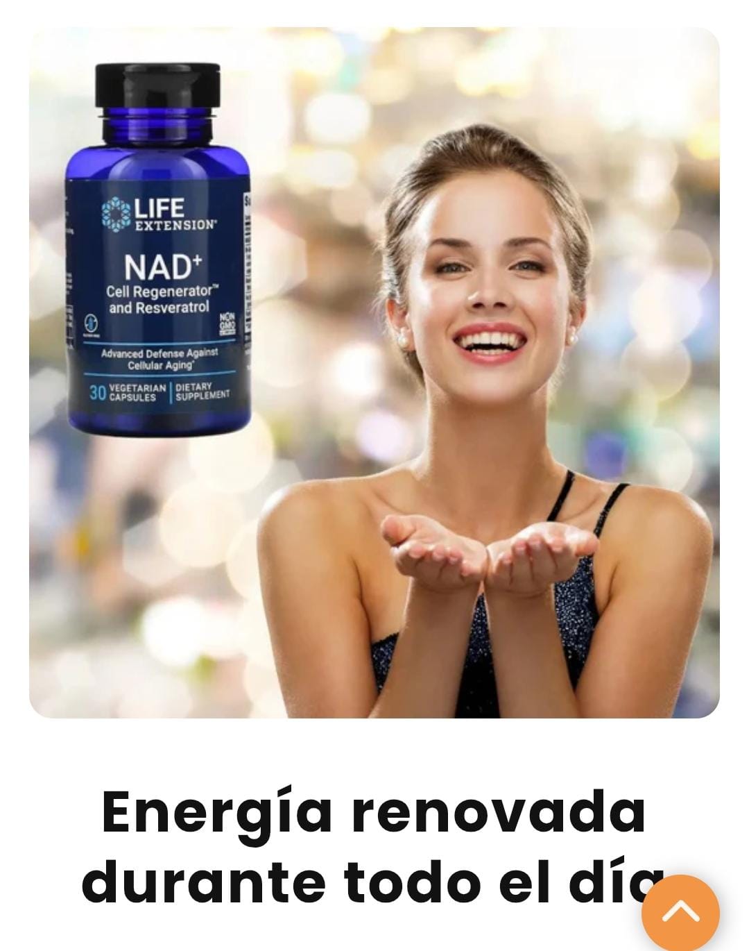 SUPLEMENTO OPTIMIZADO NAD+ Y RESVERATROL