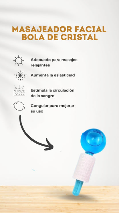 BOLAS DE REFRIGERACION, MASAJEADOR FACIAL ICE