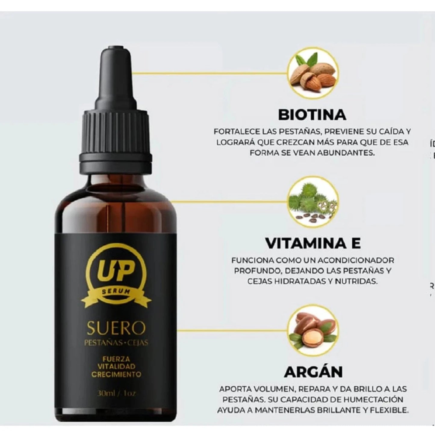 SÉRUM UP PARA PESTAÑAS Y CEJAS